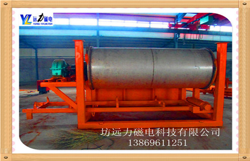 強磁干式磁選機，強磁干式磁選機解決跑尾靠的是什么_強磁干式磁選機解決跑尾靠的是什么發展工作視頻皮帶及結構價格