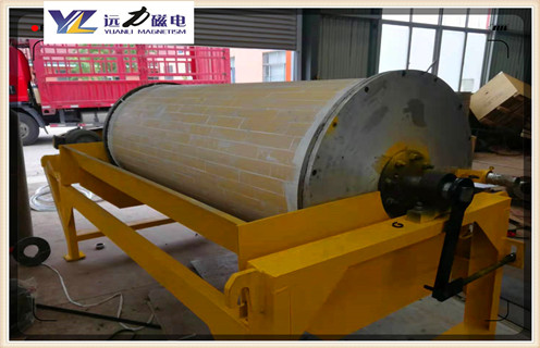 半逆流磁選機，內蒙古半逆流磁選機如何給礦工作原理圖_內蒙古半逆流磁選機如何給礦如何調整及工藝流程圖