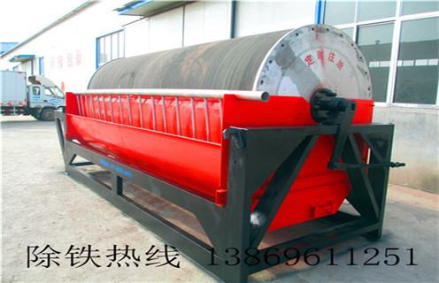 順流磁選機，河北順流式磁選機工作原理及結構圖_河北順流式磁選機磁場強度及跑尾如何處理